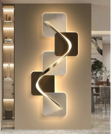 Decoration Home Wall Painting MDF With Light